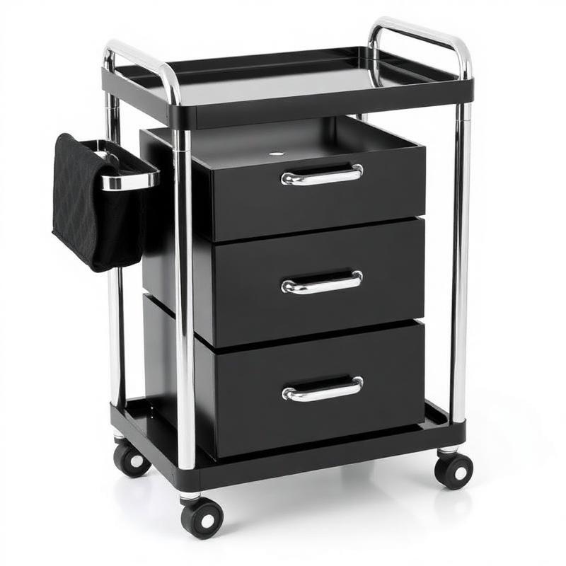 3-Drawer Salon Trolley