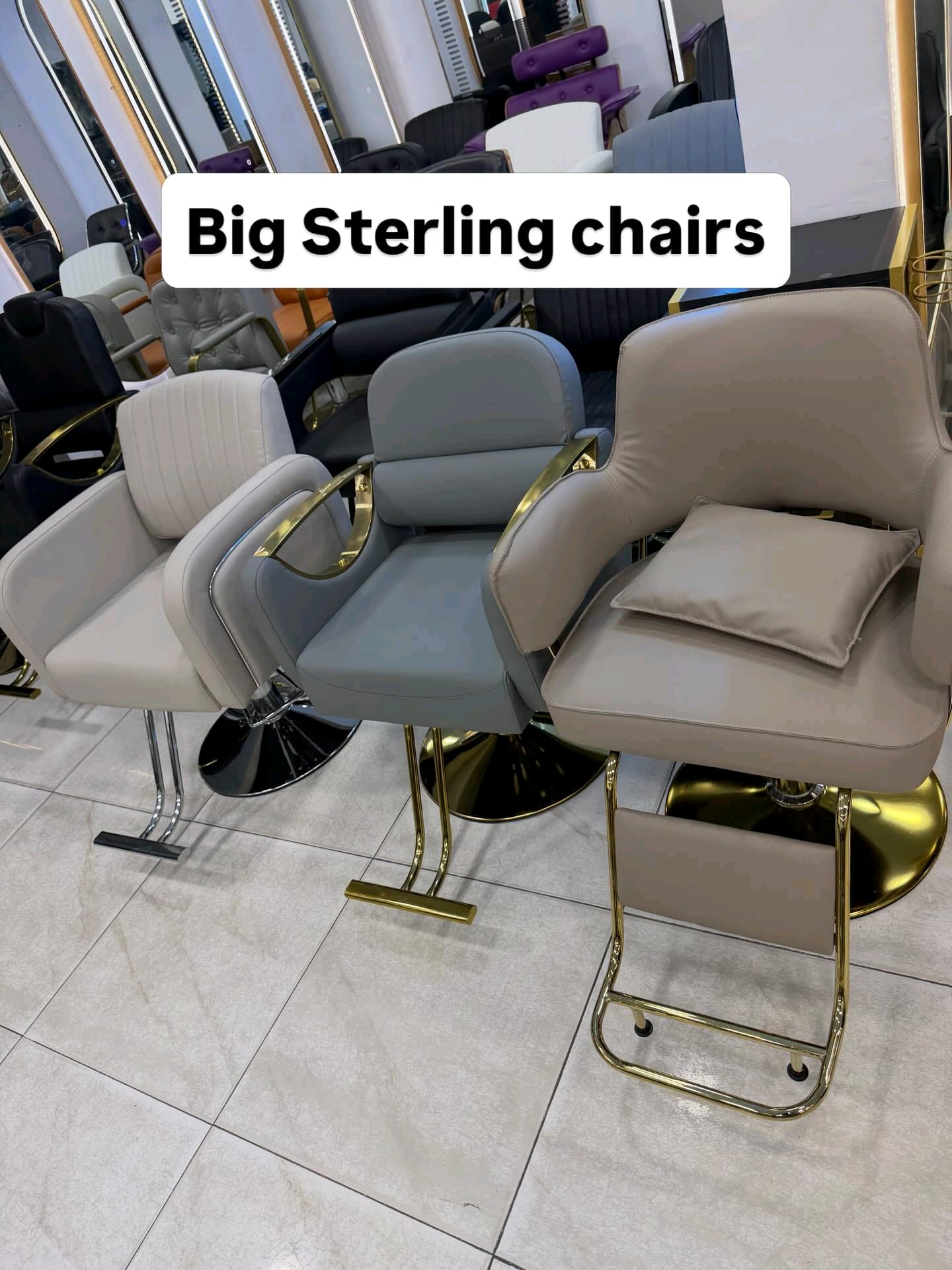 Big Sterling Salon Styling Chair